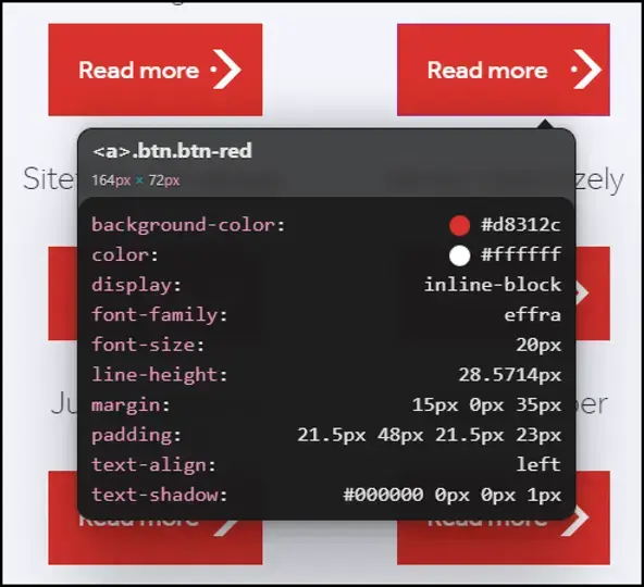 Chrome Extensions Picture showing font styles